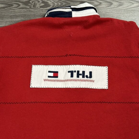 Vintage Y2K Tommy HIlfiger Rugby Shirt - Picture 4 of 6